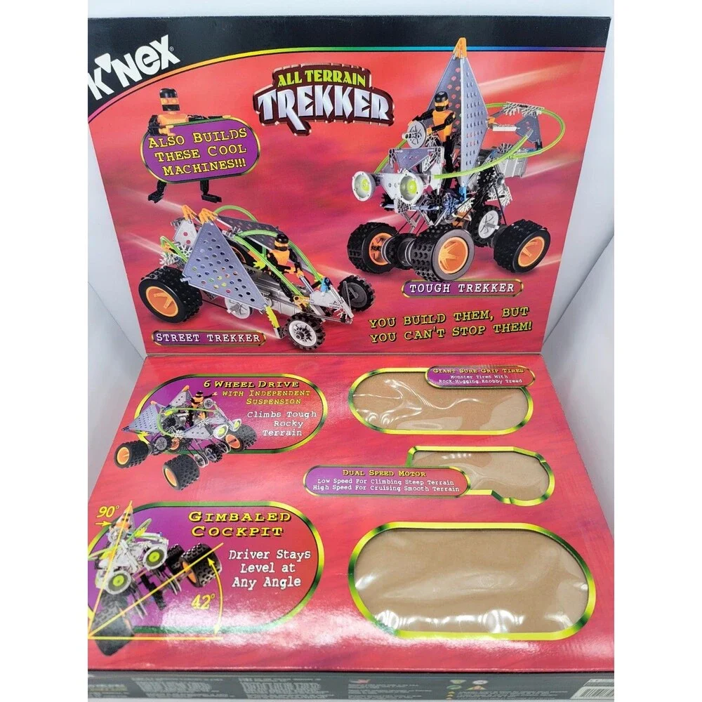 K’nex All Terrain Trekker Replacement BOX ONLY with Instruction Manual